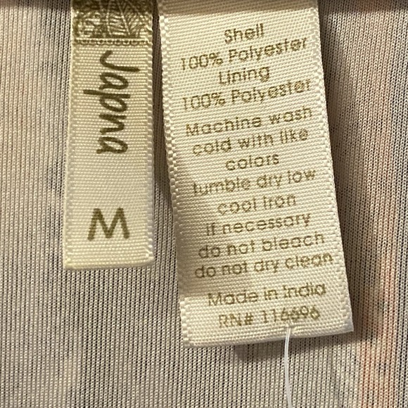 Japna Maxi Dress Size Medium Halter Neck Artsy Bohemian Floral Hippie NWOT - Picture 4 of 12